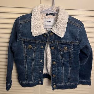 Toddler Boys Sherpa Jean Jacket